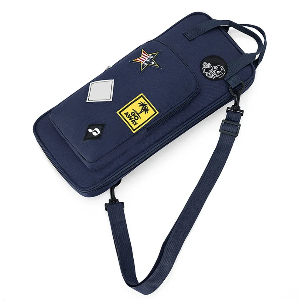 Adjustable Strap Drum Bag Case Made from Weather Resistant Oxford Cloth for Secure For Percussion Mallet Storage and Easy Carry