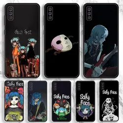 Sally Face Game Phone Case For Samsung Galaxy A13,A21s,A22,A31,A32,A52,A53,A71,A80,A91 Soft Black Phone Cover