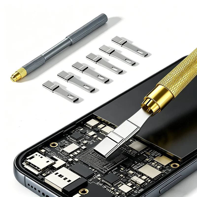 

TC-51 Type-C Port Soldering Anti-melting Protective Cover Kit High Temp Resistant Tail Plug Repair Tool