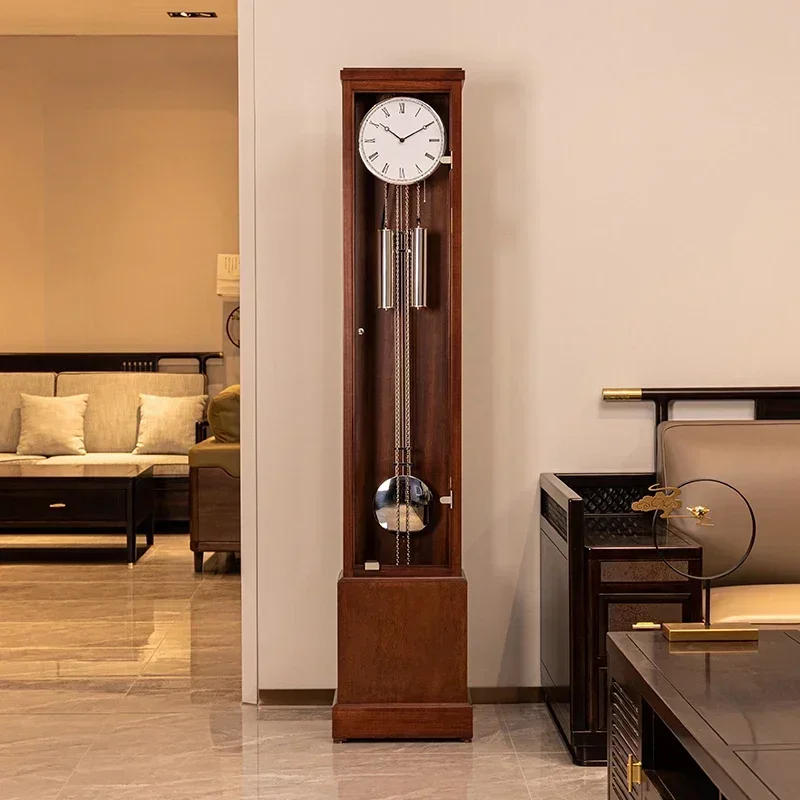 ss7486 New Chinese style, simple European floor clock, living room advanced large table clock, vertical pendulum clock