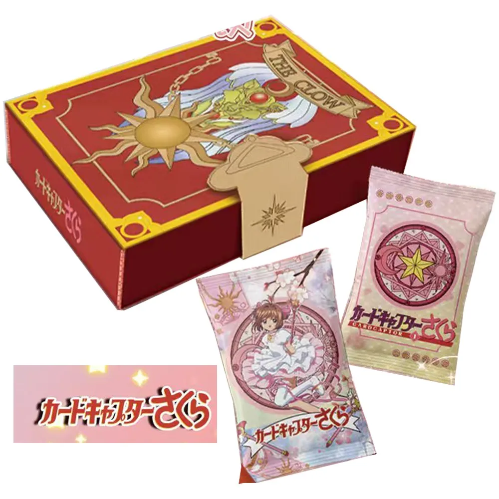 

Yipindang Cardcaptor Sakura 25th Anniversary Памятные коллекционные карты Первый набор Аниме Игральная карта Mistery Настольная игра Игрушка