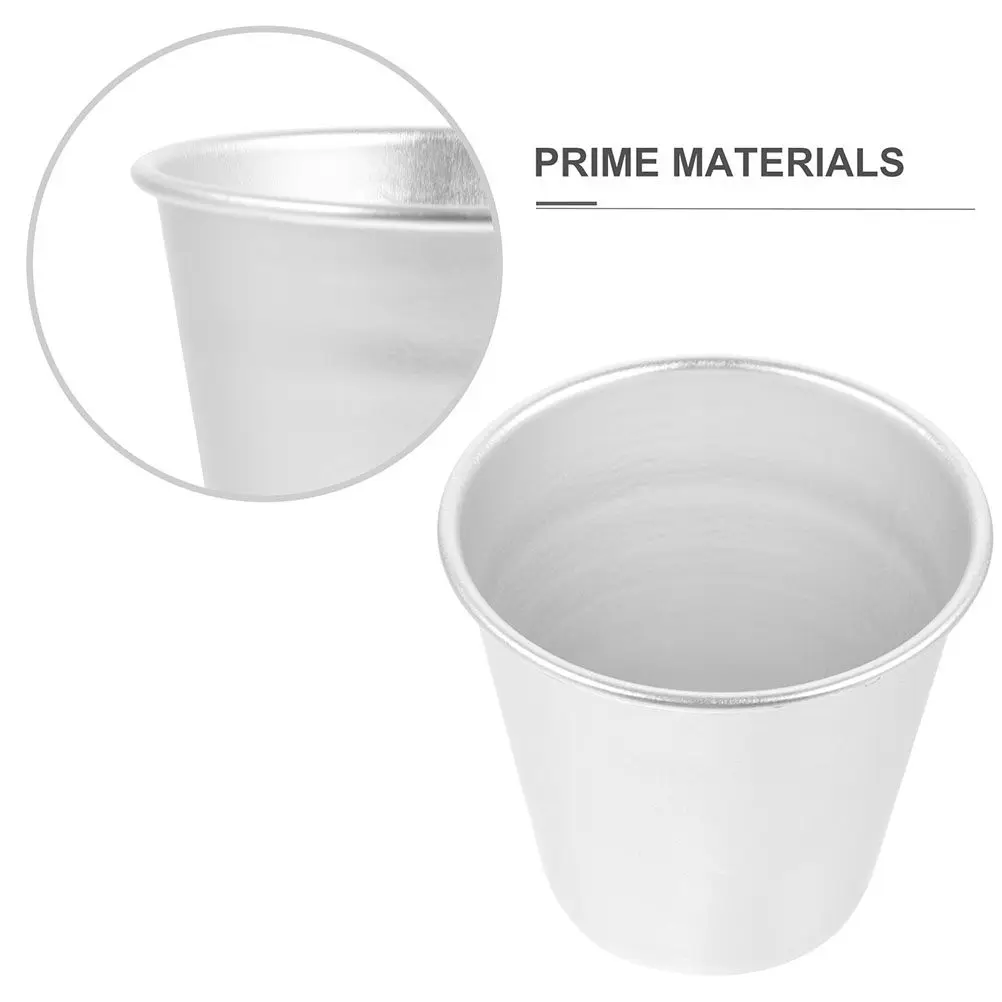 

Набор из 12 серебряных формочек для пудинга и кексов, инструменты для выпечки мусса, желе, капкейков, для семейных встреч и использования в пекарнях