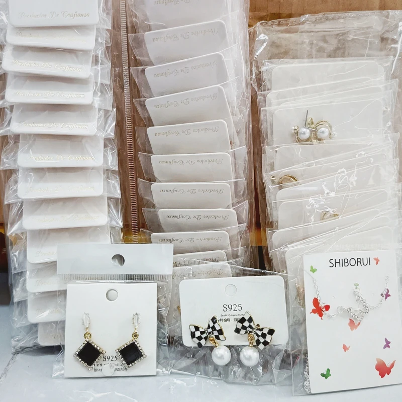 

Random 1/10/20/50 Piece Single Jewelry Set Women One Necklace One Earring One Ring Minimal Gift