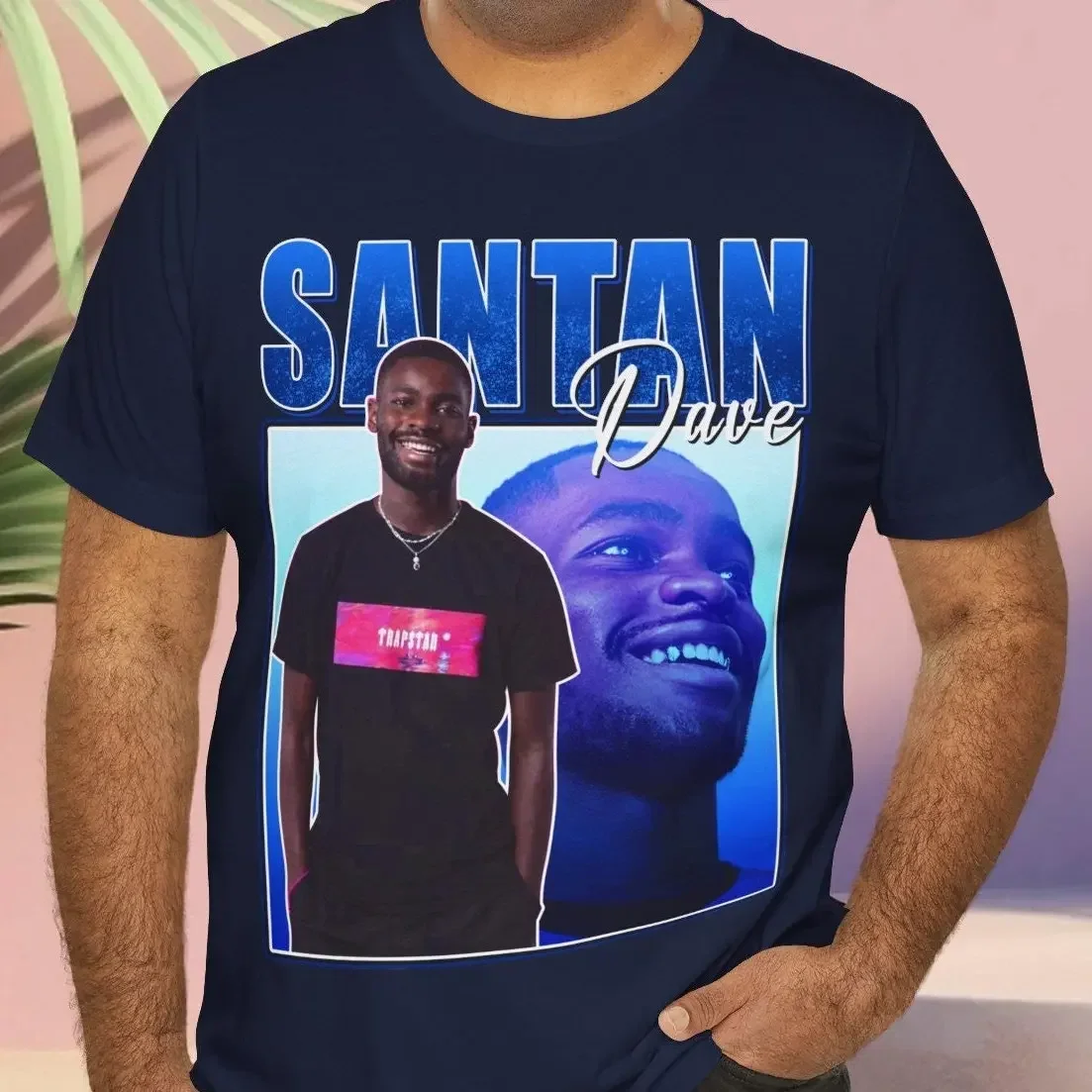 Aesthetic Santan Dave Streetwear  T Shirt