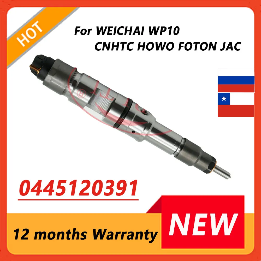 

ORLTL 0445120391 Diesel Fuel Injection 0 445 120 391 Nozzle 0445 120 391 Common Rail Automation Injector 0445120391 For WEICHAI