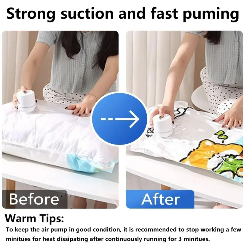 مضخة تفريغ عالمية حقيبة مضغوطة مضخة كهربائية السفر حقيبة فارغة مضخة المحمولة آلة سد الفراغ لحقيبة تخزين الملابس