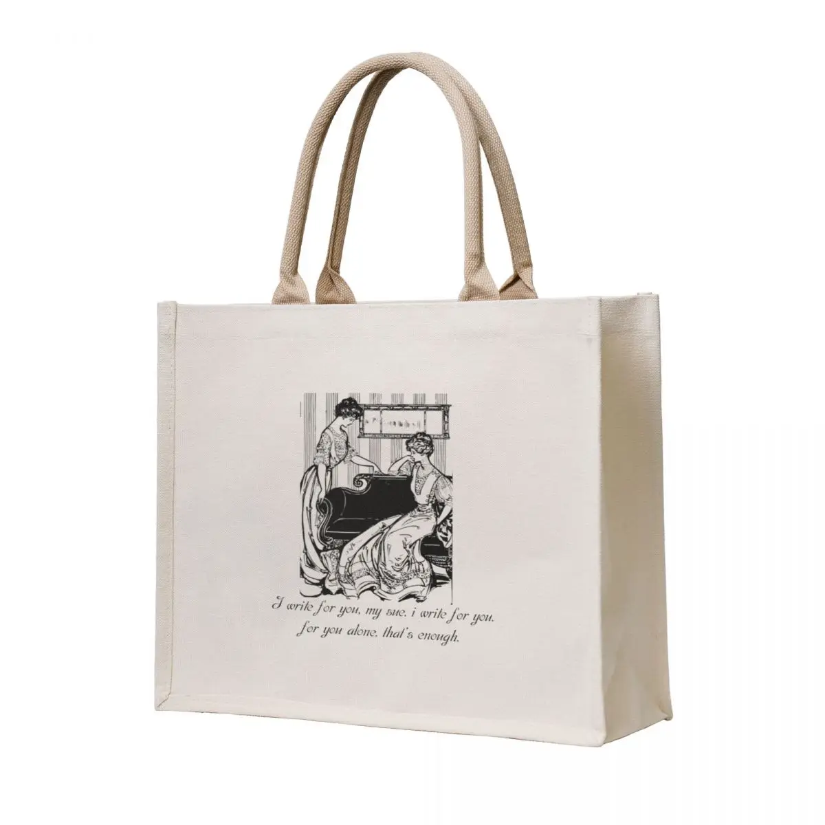 

emily and sue emisue quote Tote Bag Gift bags Big bag eco bag folding Candy bags