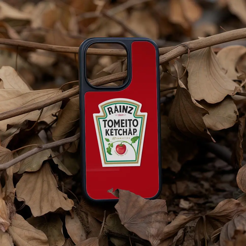 Чехол для телефона H-Heinz Tomatos Ketchup для iPhone 17, 16, 15, 14, 13, 12, Pro Max Plus, черная рамка, акриловое углеродное волокно, твердый корпус Чехол для телефона H-Heinz Tomatos Ketchup для iPhone 17, 16, 15, 14, 13, 12, Pro Max Plus, черная рамка, акриловое углеродное волокно, твердый корпус