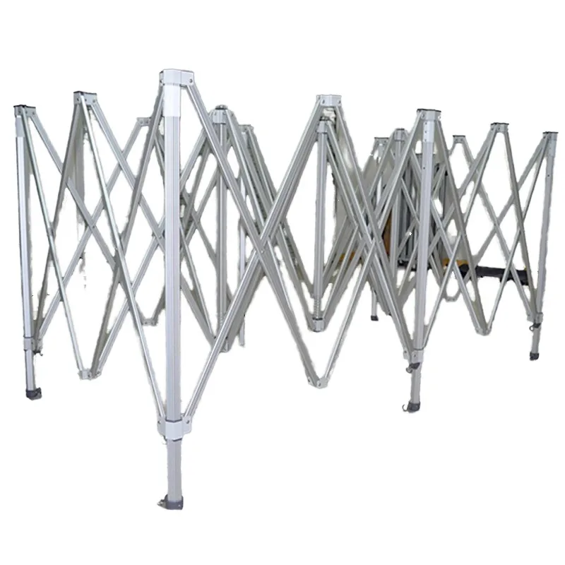Luxury Type 3x6M Aluminum Folding Tent Frame Straight Brace Hexagon Trade Show Tent Outdoor Use 50MM Tube