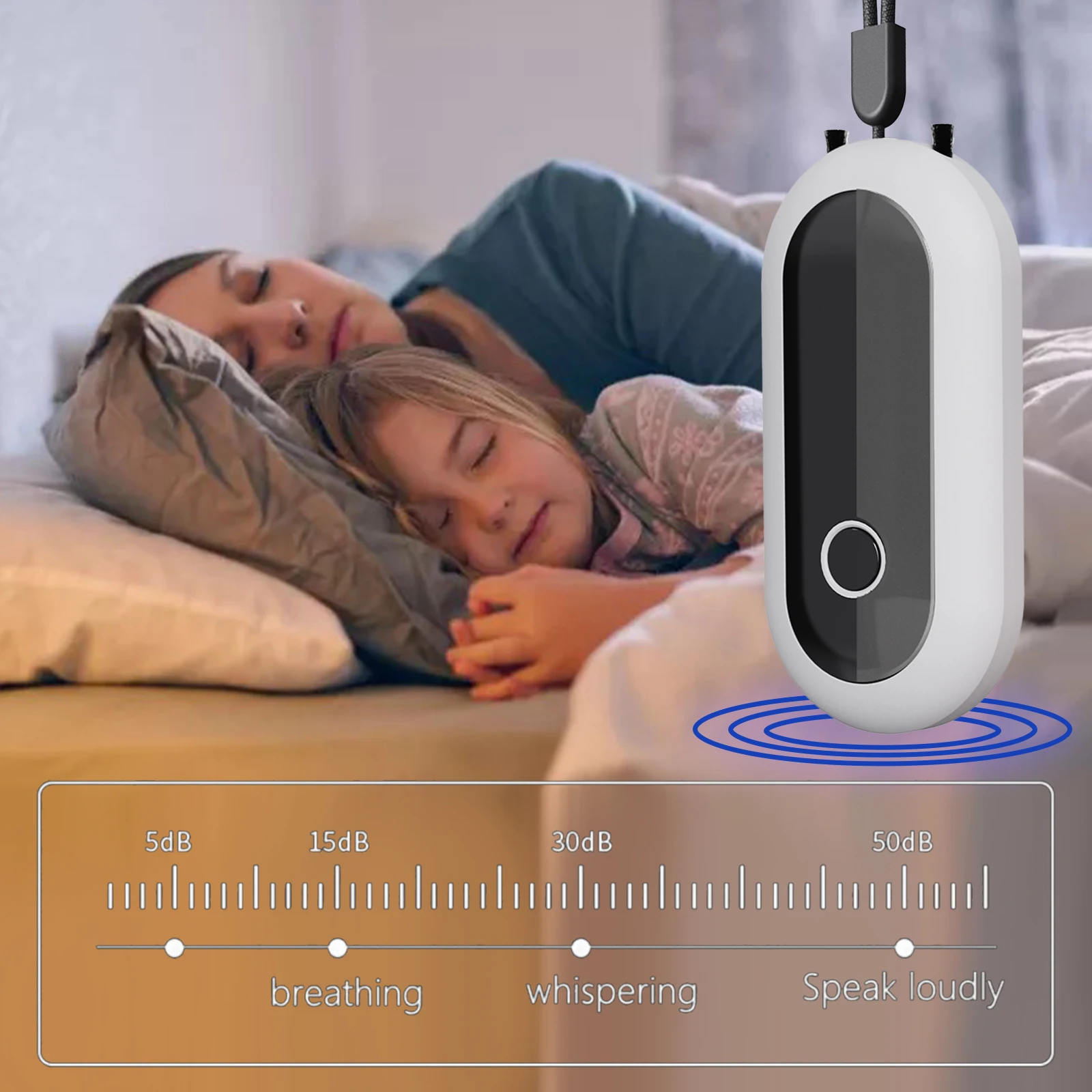 휴대용 개인 웨어러블 목걸이 음이온 공기 이온화 장치