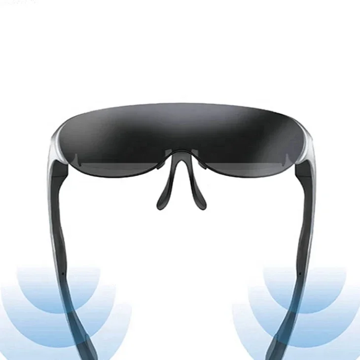 2025 نمط جديد عالي الجودة قابل للطي والجيب عالي الدقة 1920*1080 Ar/vr نظارات الألعاب 4k Oled Ar النظارات الذكية