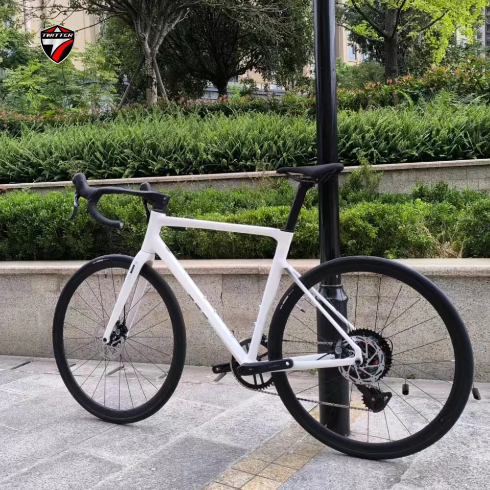 

2024 TWITTER C6 RS -13s Full Internal Cable Pure Oil Disc Brake Ultralight aluminum alloy road bike 700*28c bicicleta bicycles