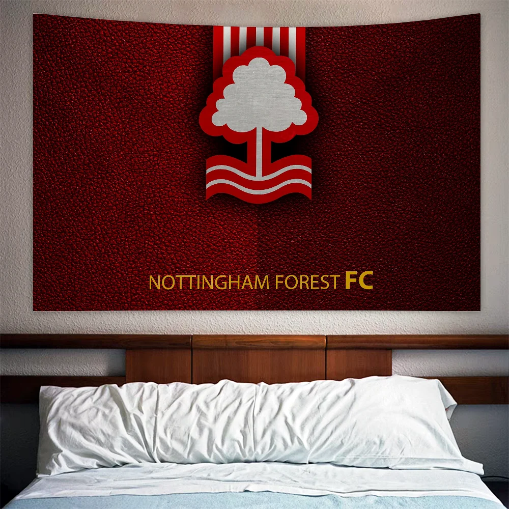 NOTTINGHAM FOREST Decoration Home Decor Anime Tapestry Wall Hanging Living Room Decors Aesthetic Tapestries Art Mural Kawaii the