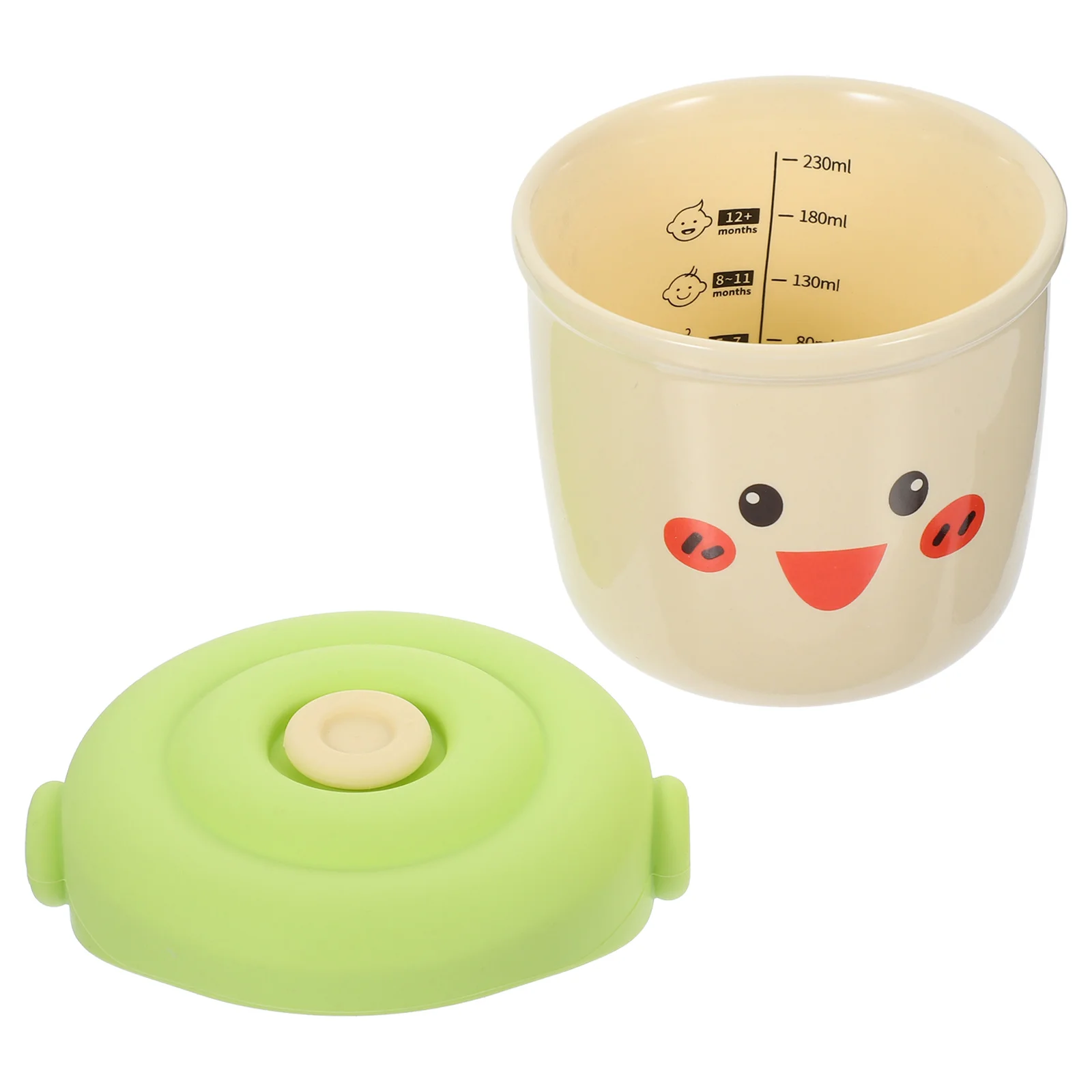 

Food Supplement Bowl Cartoon Bowls for Kids with Lids Service Steamed Egg Holder Dish Toddler Baby