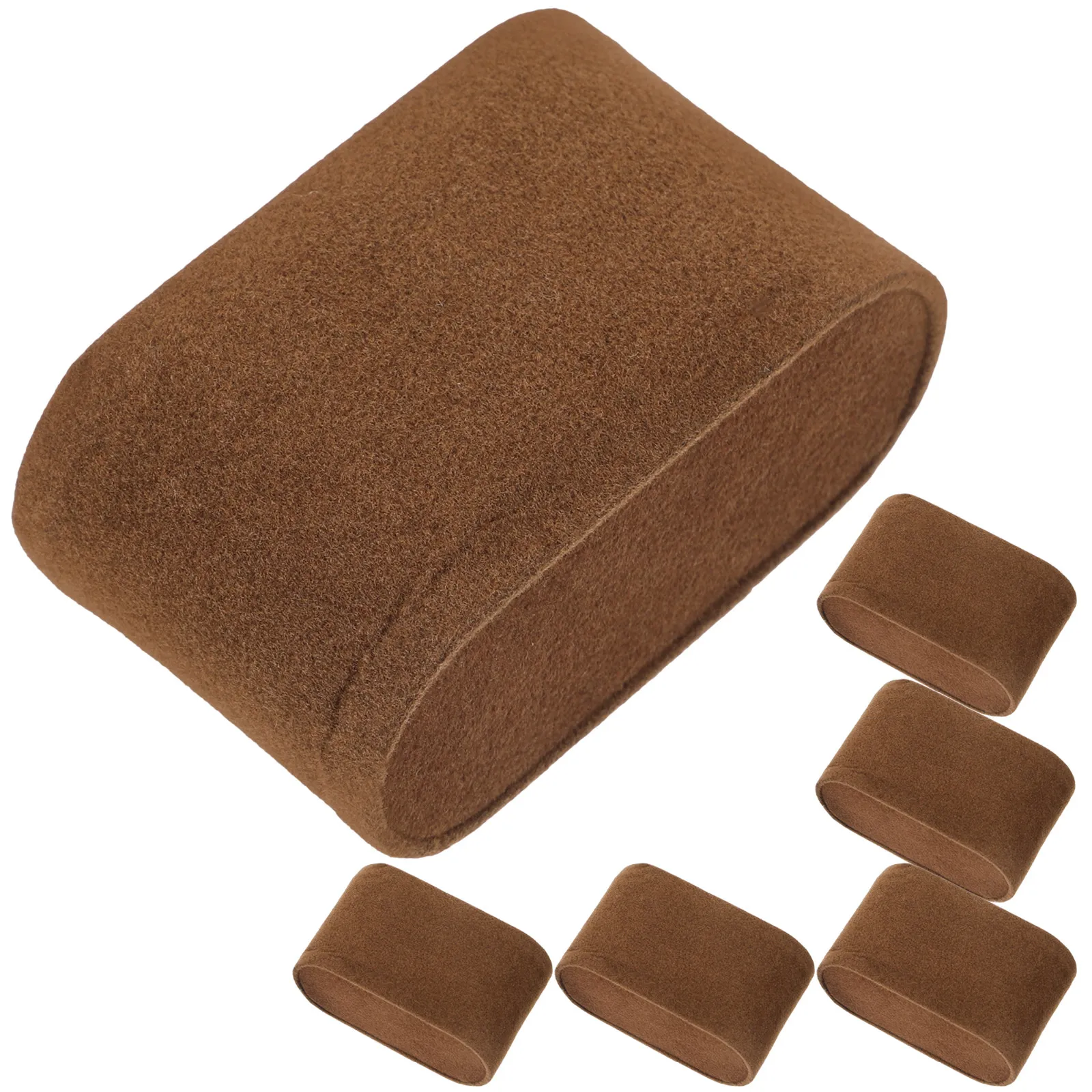 

Набор из 6 мягких подушечек для демонстрации часов, маленькие подушки-держатели для ювелирных шкатулок, органайзеры для хранения и демонстрации