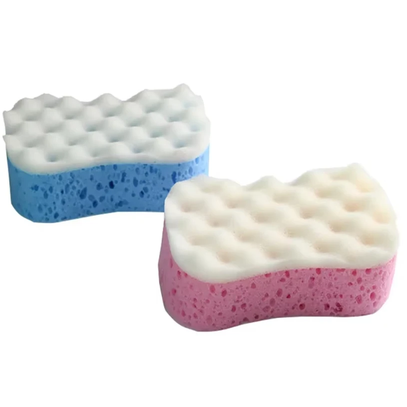 

Soft Bath Sponge Body Scrub Bast Wisp Massage Brush Body Washcloth Skin Scrubber Relax Exfoliating Skincare Shower Accessories