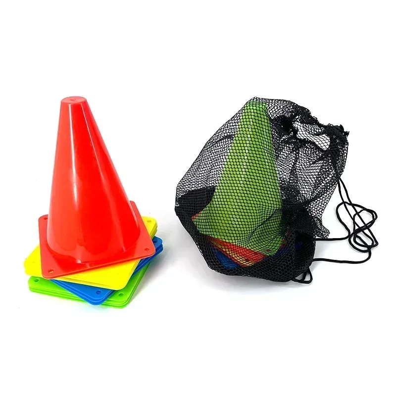 5PCS Hot Sale Colorful Marker Cones Soccer Agility Training Cones Football Marker Cones Cheap Price Portable Football