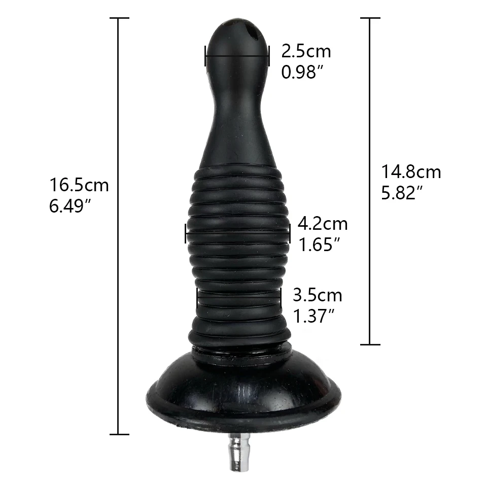 ROUGH BEAST-U-Lock Anal Dildo Anexo para Máquina Sexual, Feminino e Masculino Masturbador, Brinquedos Sexuais, Máquina de Masturbação