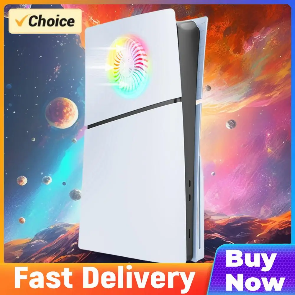 

Защитный чехол с вентиляционными отверстиями, сменный корпус из высококачественного АБС-пластика, защитные панели от царапин для консоли PS5 Slim