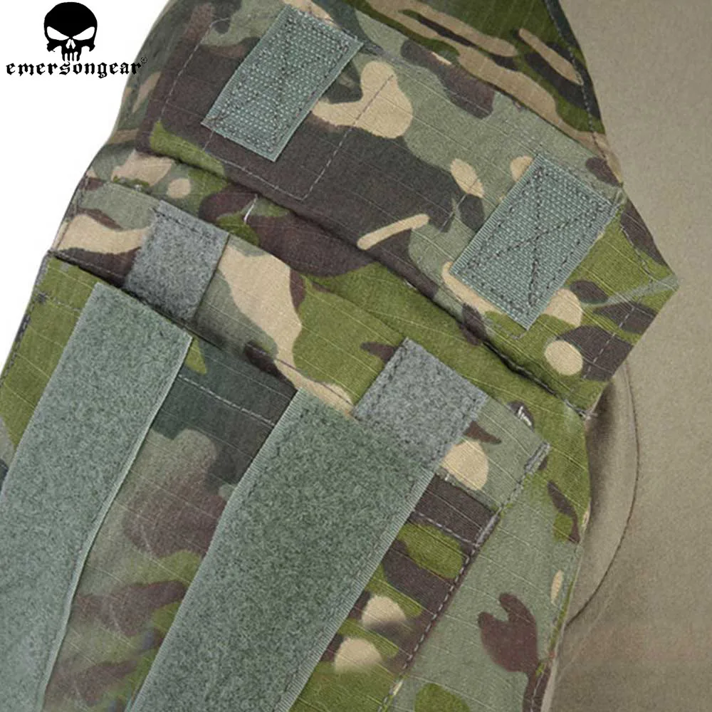 Imagem -06 - Emersongear-camisa de Combate para Caça Tática Camuflagem Terno Tático Airsoft Multi-camo Modelo Em9280