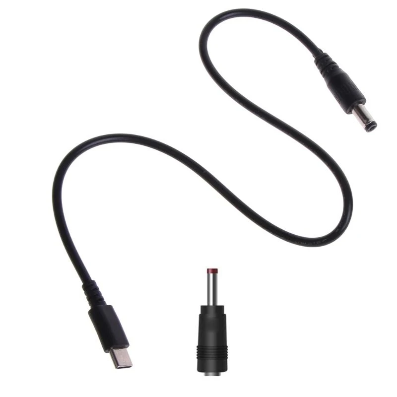 9V 5V 12V 15V 20VデバイスのタイプC PD充電ケーブル、USB Cから5.5x2.1mm 3.5x1.35mm放送機器用電源コード