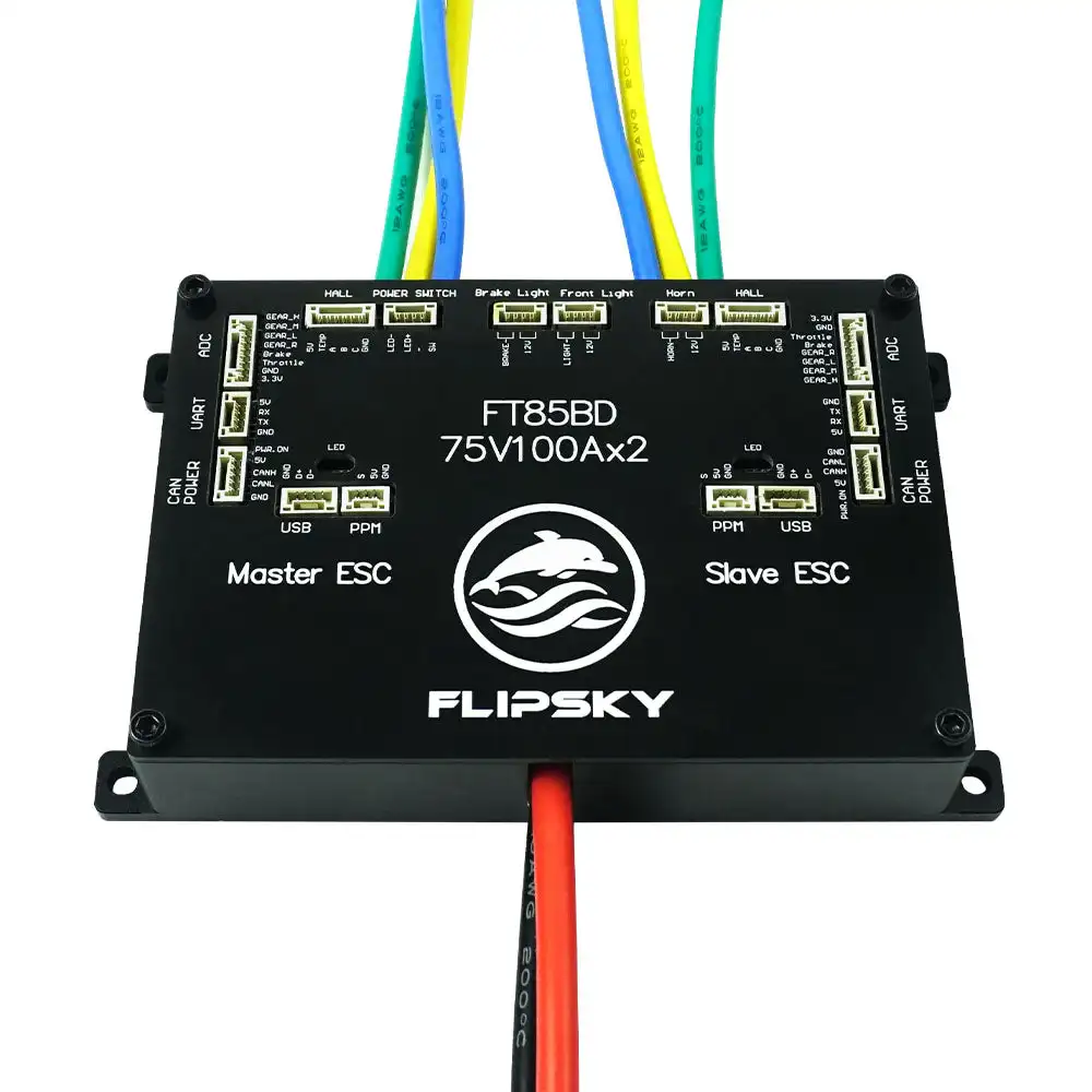Flipsky FT85BD Dual ESC 84V 200A with Aluminum Case NON-VESC