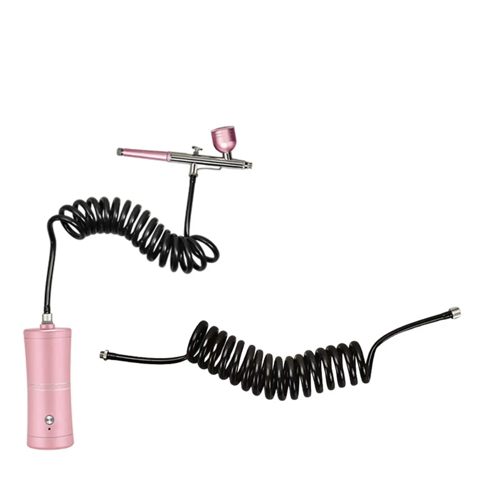 Flexible Compressor Hose Adapter PU Material Retractable Telephone Lightweight Suitable for Makeup Nail Art