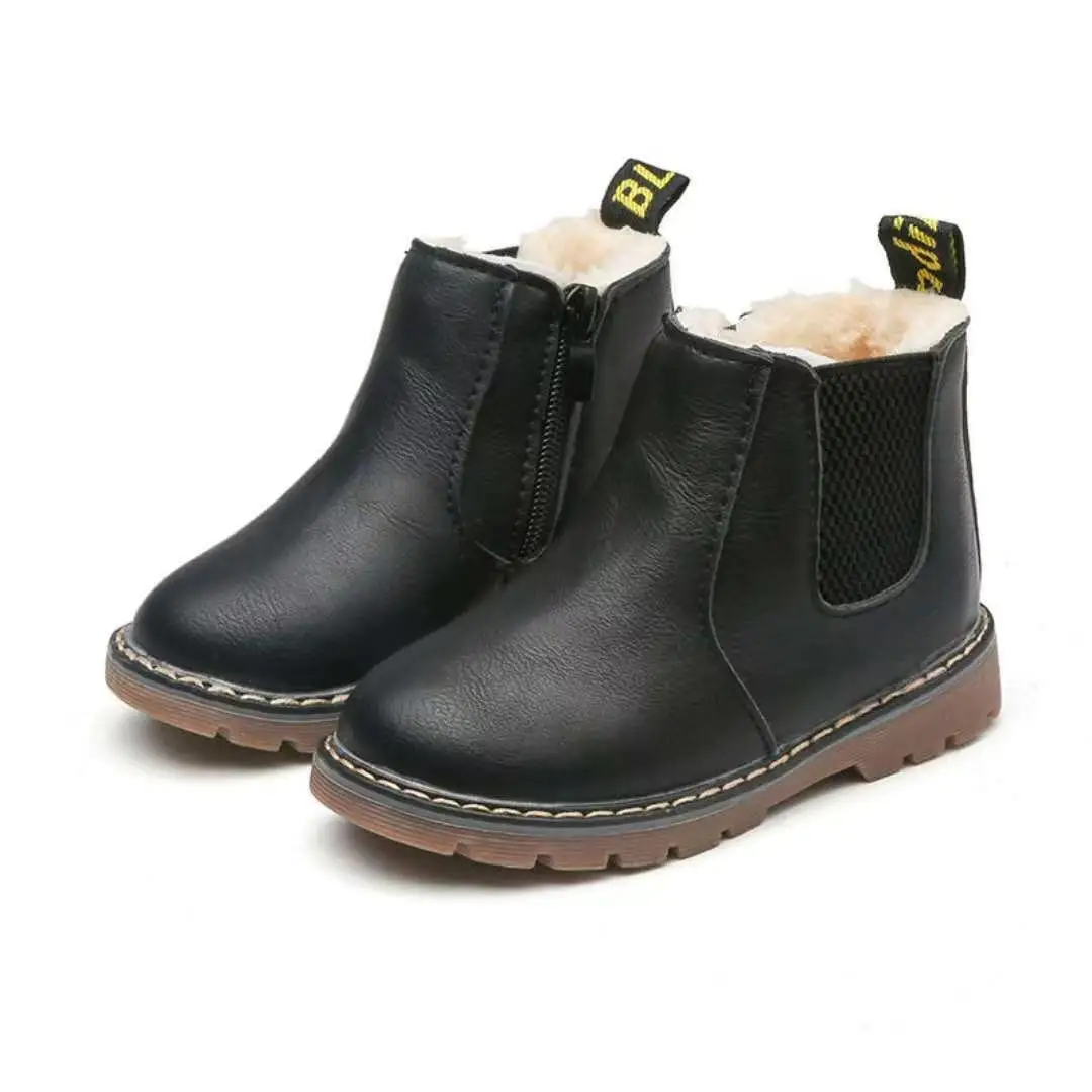 Peuter Laarzen Voor Jongens Meisjes Snowboots Herfst Winter Warm Houden Waterdichte Rubberen Laarzen Kinderen Mode Casual Schoenen Kids Botas