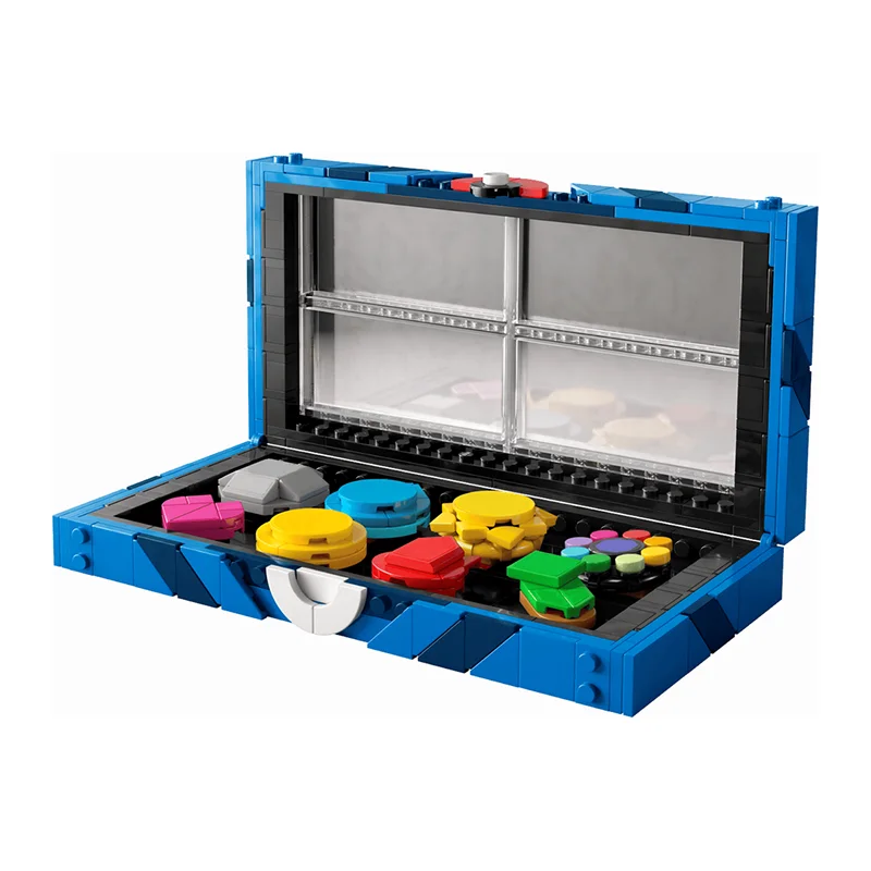 new-312pcs-popular-collection-series-display-box-moc-bricks-model-blocks-diy-creative-ideas-toys-birthday-christmas-gifts