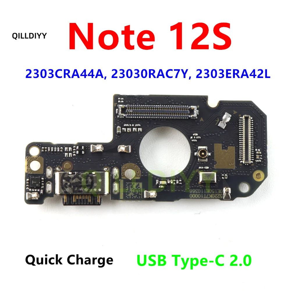 For Xiaomi Redmi Note 12S USB Type-C Mic Board Dock Charger