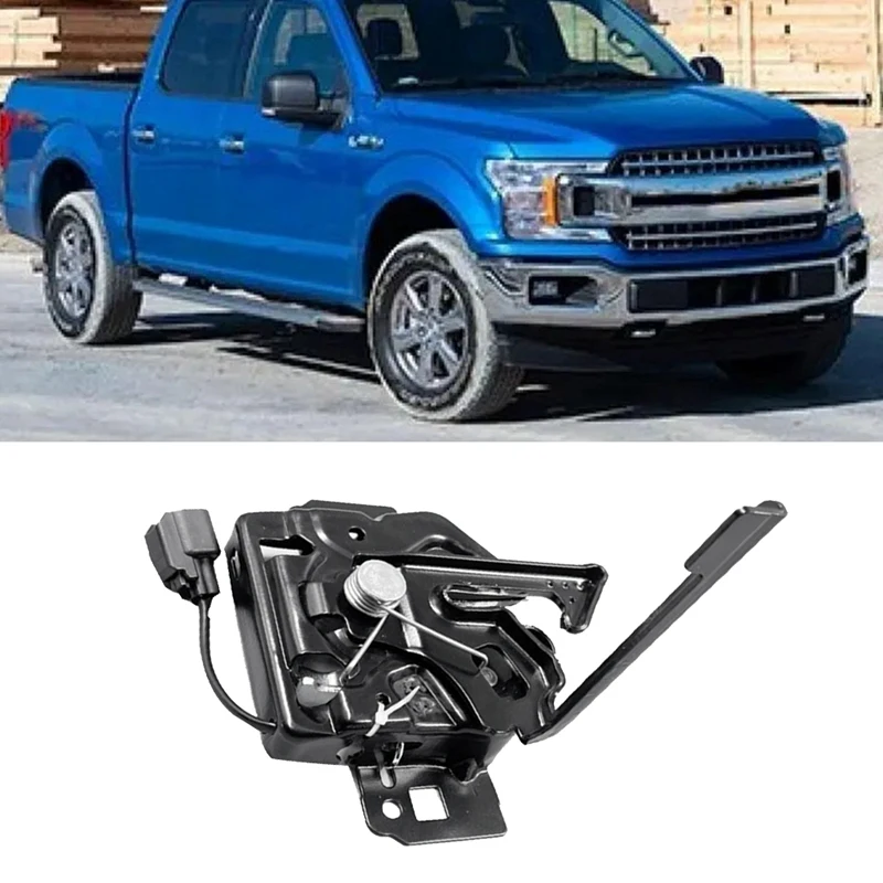 

Car Hood Lock Latch Assembly FL3Z-16700-B Parts For Ford F150 F-150 2015-2020 Spring Lock Latch Actuator FL3Z-16700-A