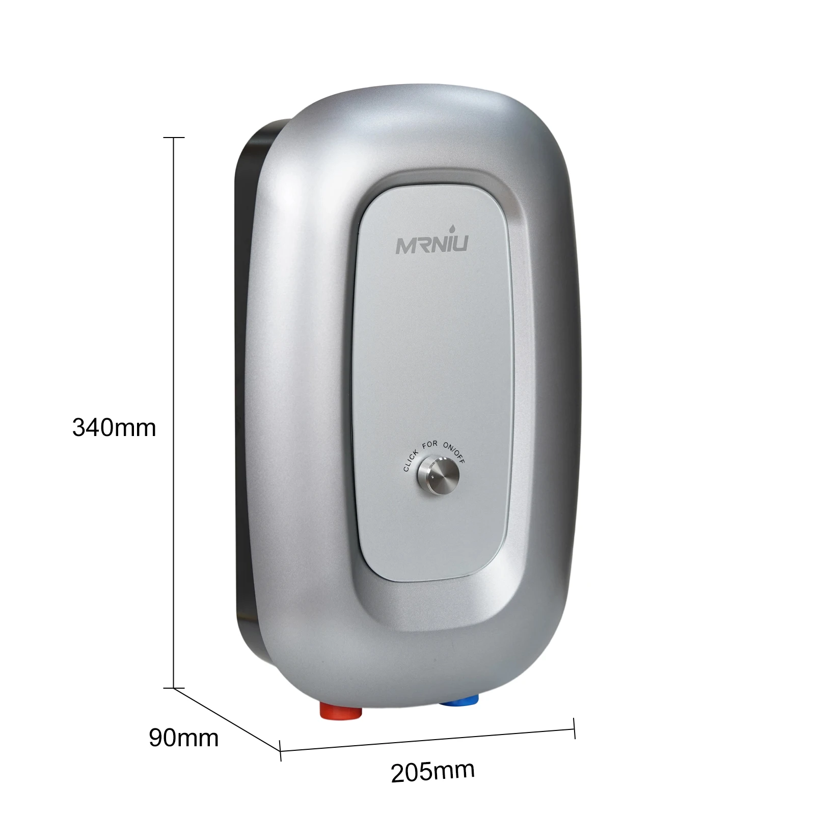 즉석 전기 무탱크 온수기 샤워 욕실 욕조 온수기 220V 7000W 노브 호텔 가정 아파트 가족용