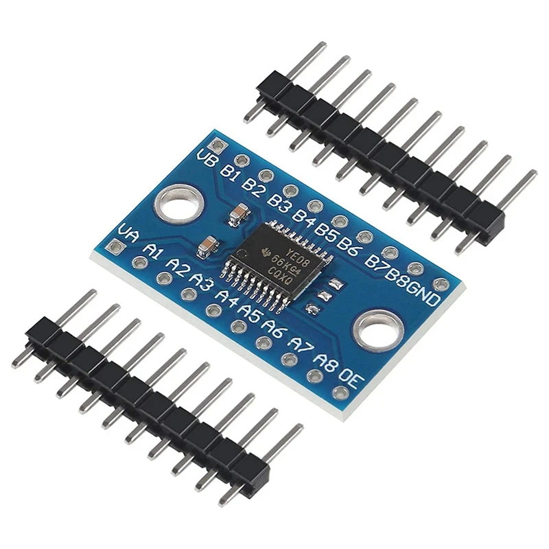 CrucS0108E Convertisseur bidirectionnel pour Ardu37, Technologie de conversion de niveau à 8 canaux, Haute vitesse, Full Duplex, 8 voies, 20 pièces