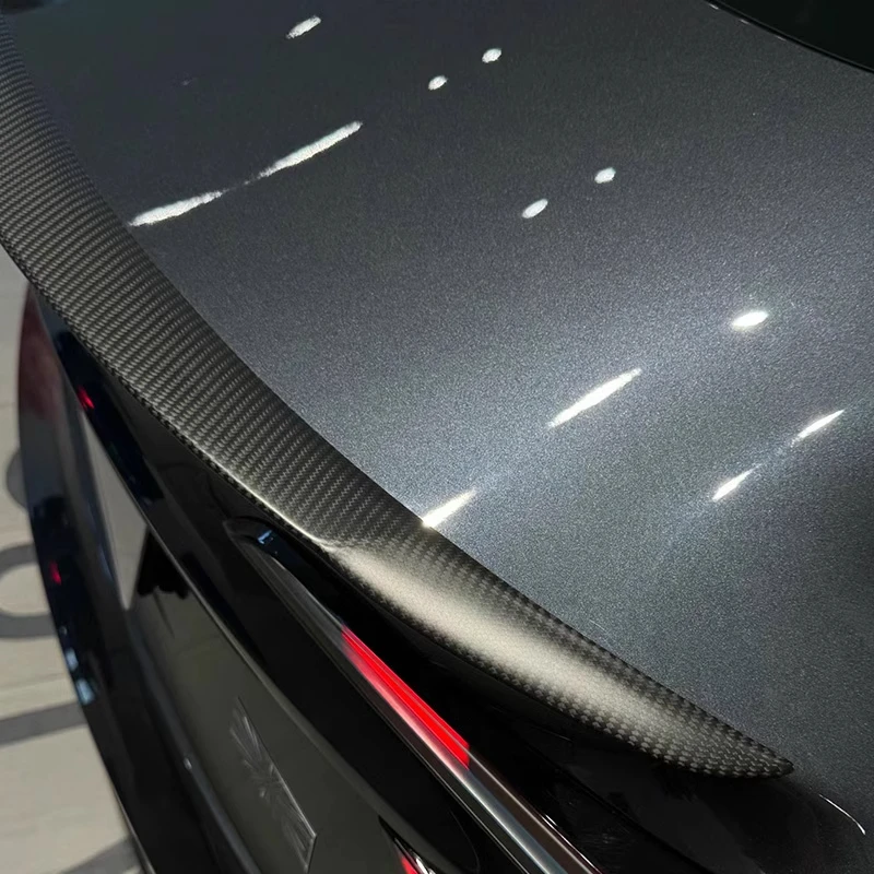 Real Carbon Fiber Spoiler For Tesla Model 3 Highland/Performance Rear Trunk Wing High-performance Version Car Exter Accessories