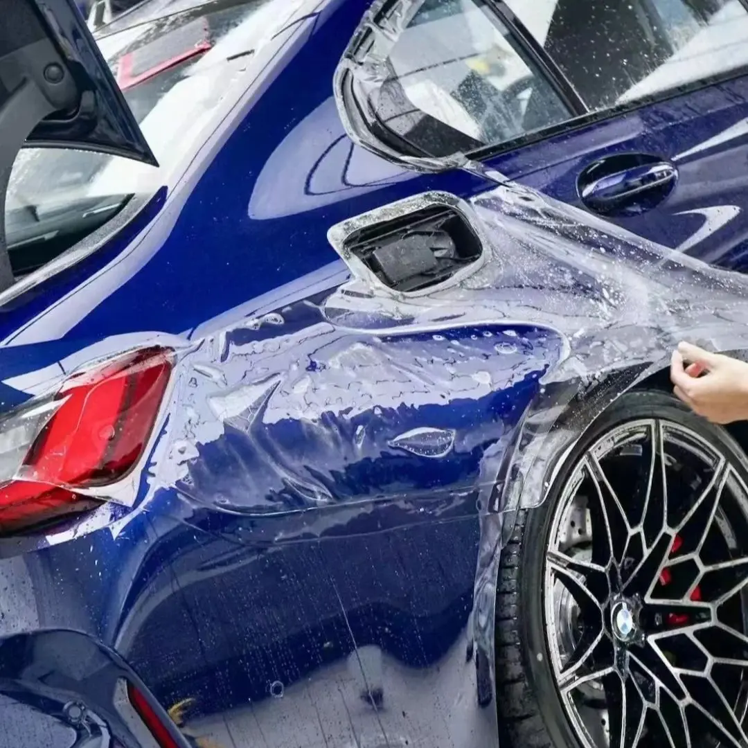 152x100cm Car Paint Protective Film Transparent Glossy PPF TPH 7.5Mil Car Body coating Film motorcycle Vinyl Wrap