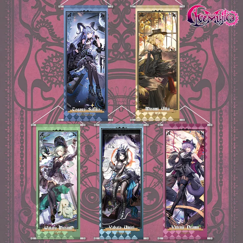 

Настенный постер-свиток – кукла-ссенка для косплея, Toyokawa, Sankaku, Wakaba Mutsumi, Reine, Nyamumoto, украшение комнаты