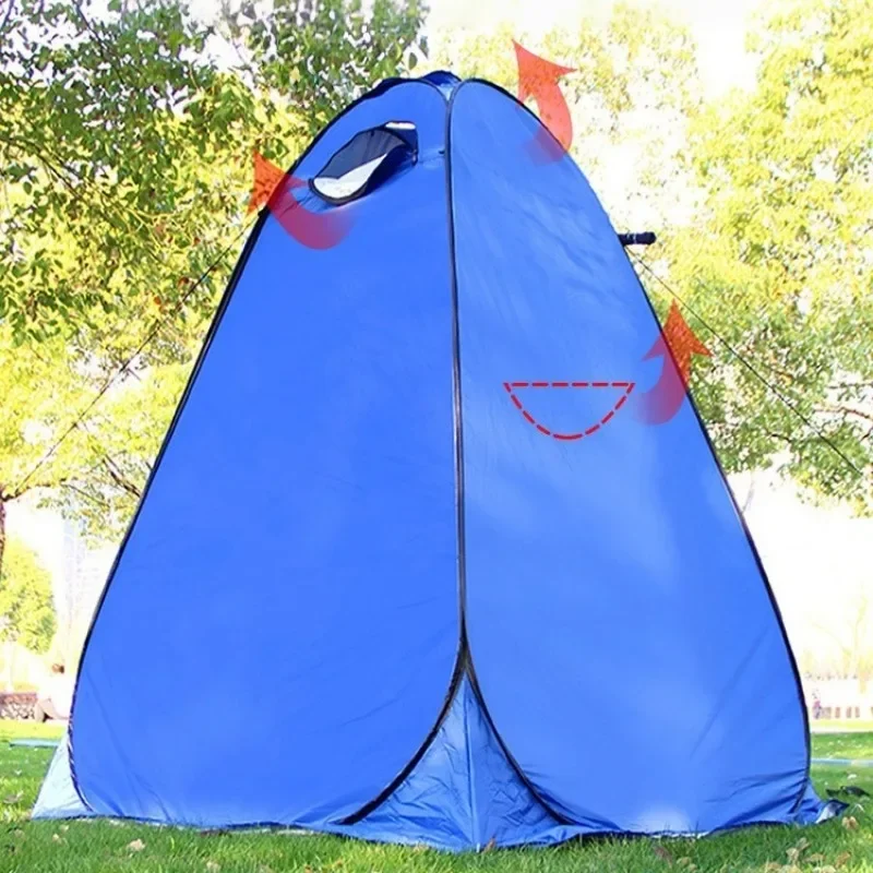 

Портативная уличная палатка 150 см, 1 шт., для купания/душа, кемпинга, туалета и смены, теплая крышка для рыбалки, многофункциональная палатка для купания