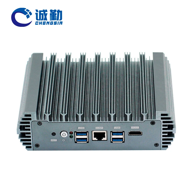 Customized 6*2.5G Lan Firewall Router PfSense OPNsense Computer Case DDR5 POE 1*RS232 4G/5G 12th Gen N100 N300 Fanless Mini PC