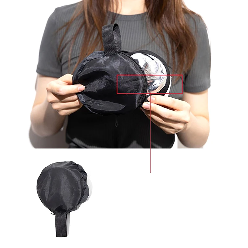 2in1 30cm Gold/Silver/White Portable Folding Handheld Photograph Reflector With bag