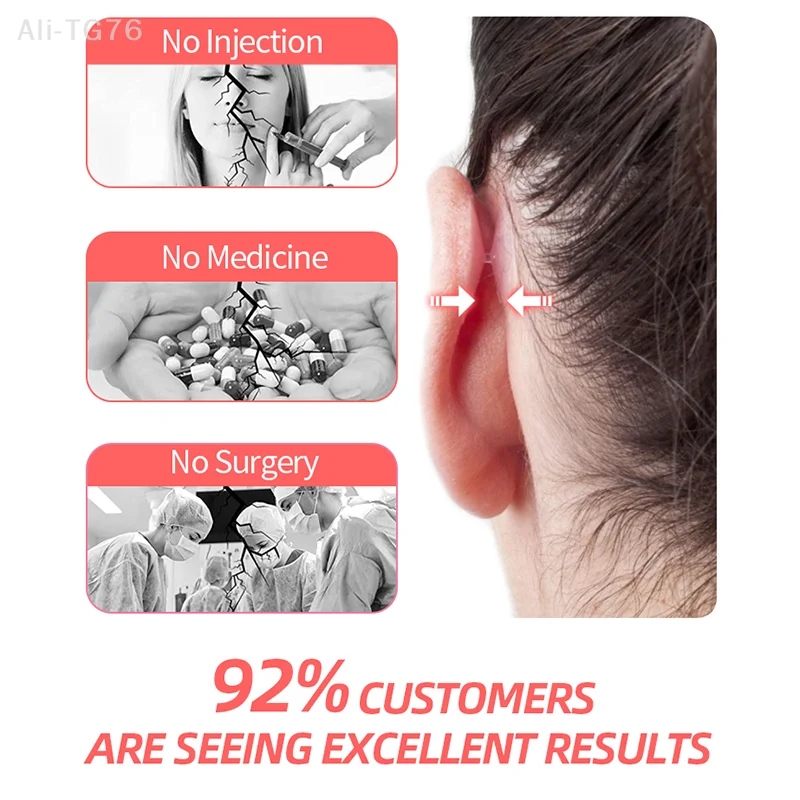 2/4/6/8Pcs Elf Ear Cosmetic Stickers Corrector Tape Ear Stretching Fixer Tool for Cosplay And Ear Enhancement