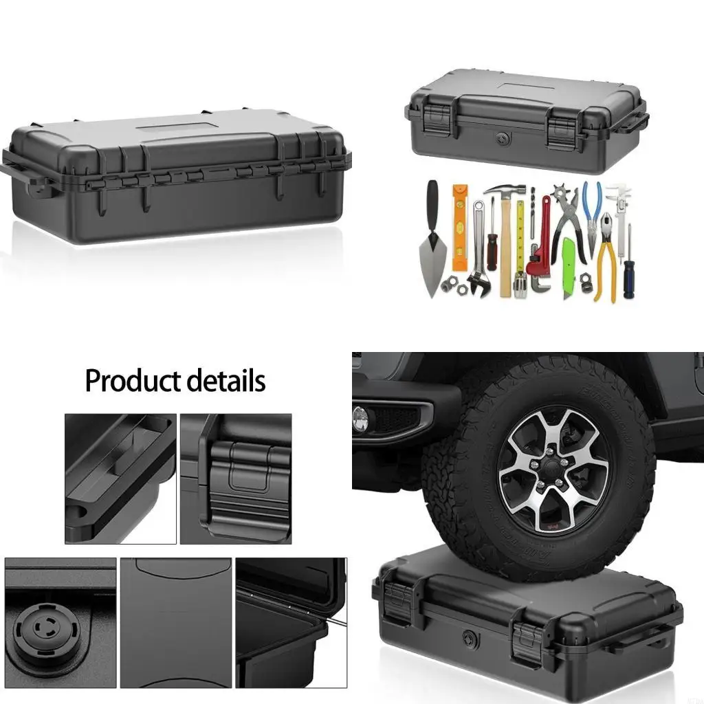 M7DA Watertight ABS Protective Case With Reinforced Structure And Pressure Adjustment Valves For Sensitive Devices