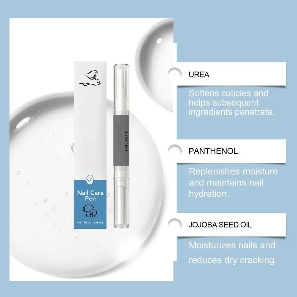 

1pcs 3ml Nail Care Pen – Strengthen, Moisturize & Repair Dry, Weak Nails with Antioxidant Formula & Natural Oils