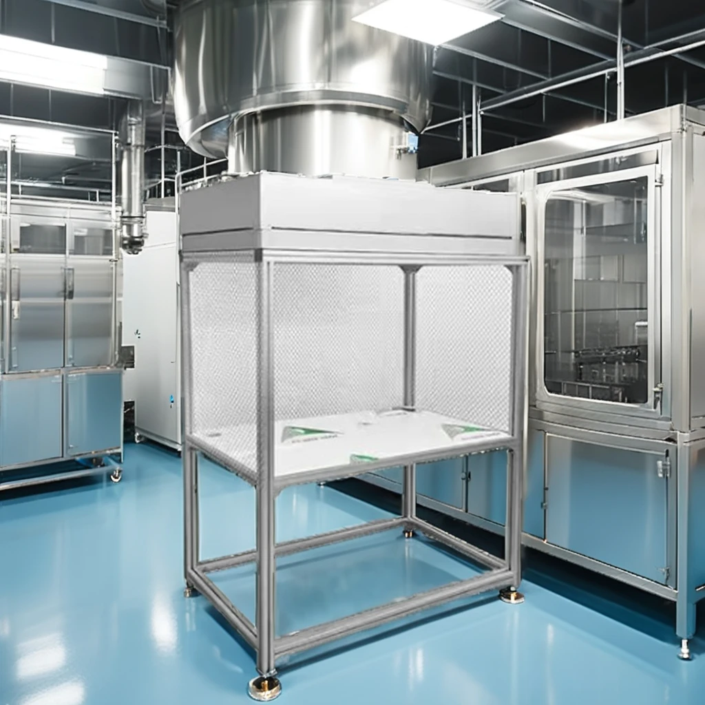 Clean room medium mycology Large air FFU laminar flow hood filtration unit with Hepa H14 fan filter unit