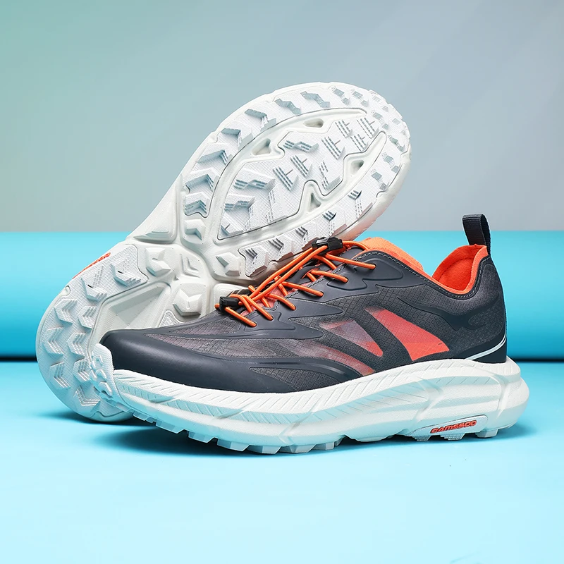 

New Arrival Mens Hiking Shoes Breathable Lace Up Trekking Male Cushioning Outdoor Climbing Tourism Sneakers for Men