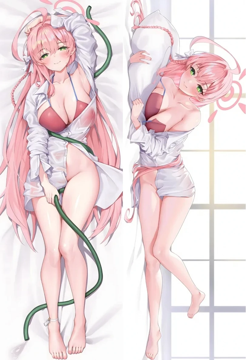 

Anime Cartoons Blue Archive Urawa Hanako Dakimakura Pillow Case Hugging Body Prop