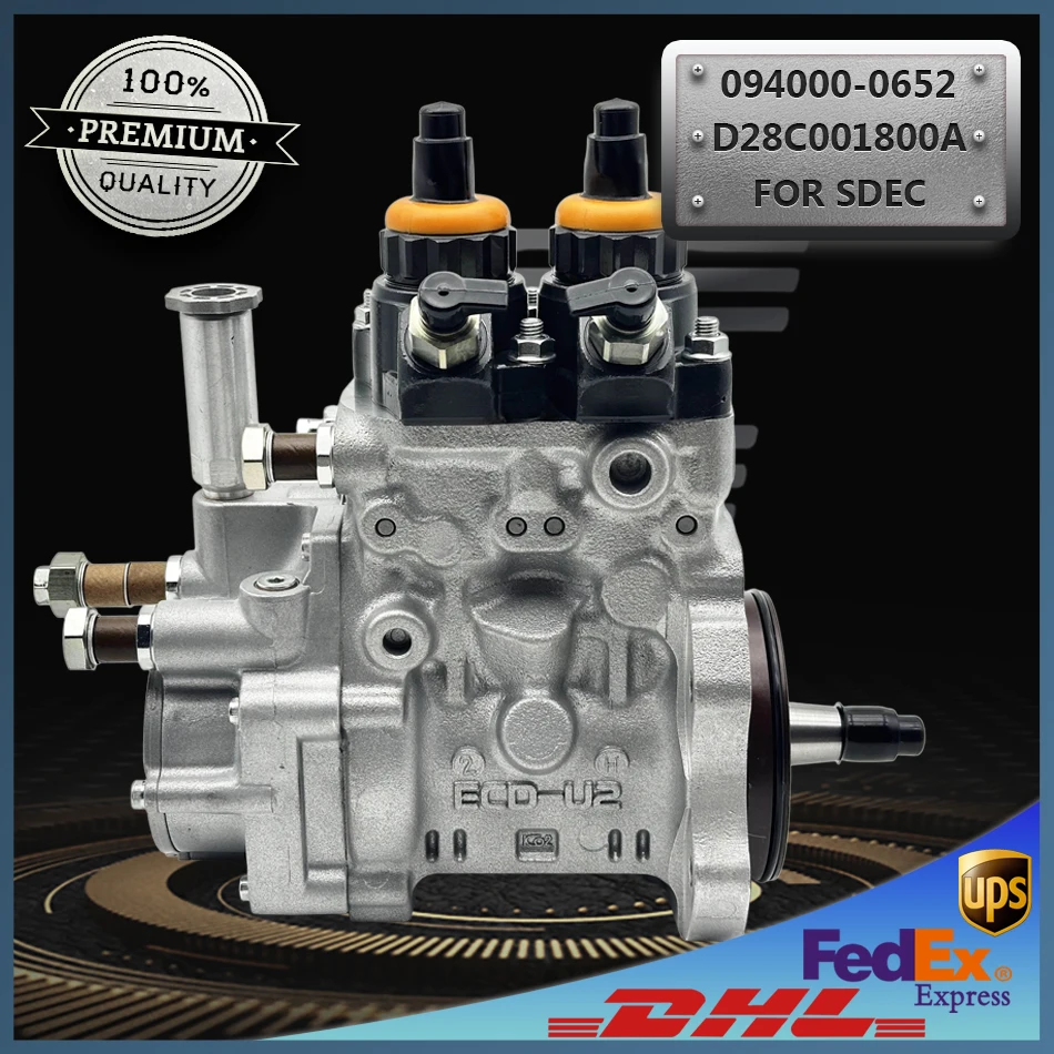 Высококачественный дизельный топливный насос Common Rail 094000-0652 094000-0830 D28C001800A для двигателя SDEC Truck SC9DK