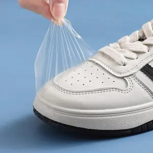 30/90pcs/bag Waterproof Self-adhesive Shoe Toe Patches Rainy Day Adhesive Waterproof Shoe Covers For Rainy Day And Dirty Ground