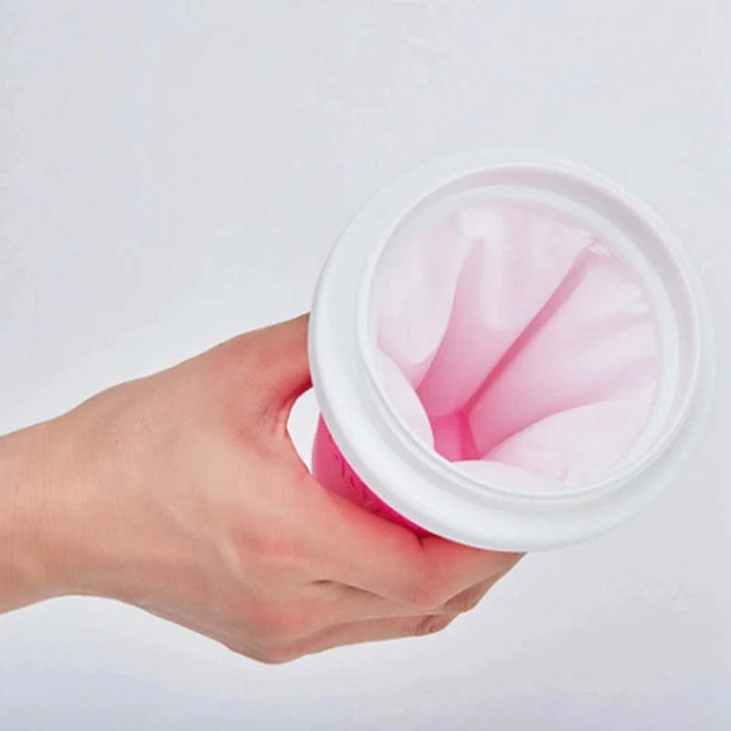 DIY Magic Slushy Maker Squeeze Cup, Portable Smoothie Squeeze Cup For Juices, Milk And Ice Cream Make