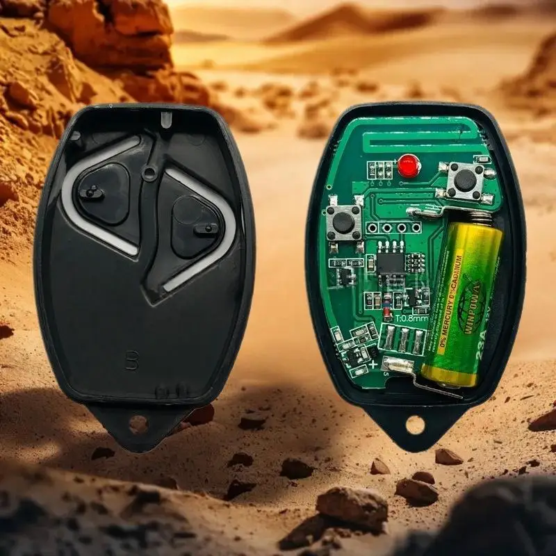 Ouvre-porte de garage ROSSI : 433,92 MHz, doté de code roulant, comprend une télécommande manuelle