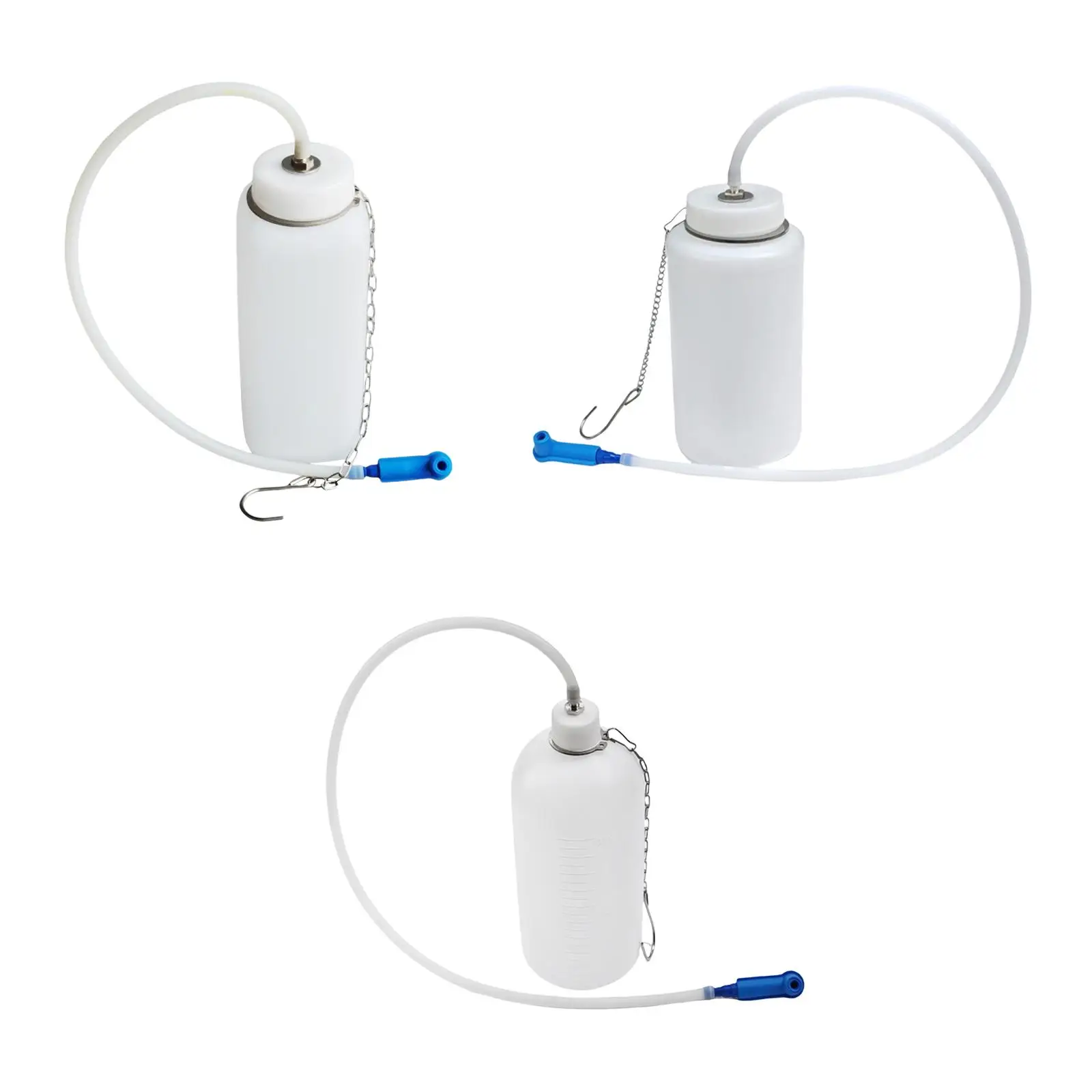 

Brake Bleeder Bottle with Tube Compact Practical Brake Fluid Bleeding Bottle 1L for Automotive Motorbike Truck Maintenance